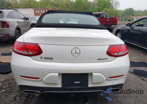 2017 Mercedes-Benz C 300 4Matic from USA, damaged, VIN WDDWK4KB8HF525865